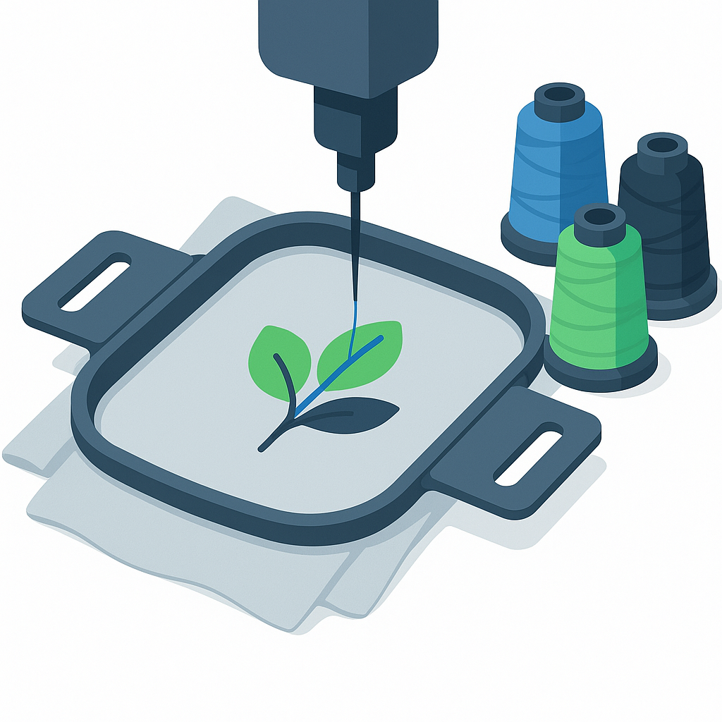 Impianto Ricamo — Digitalizzazione Logo